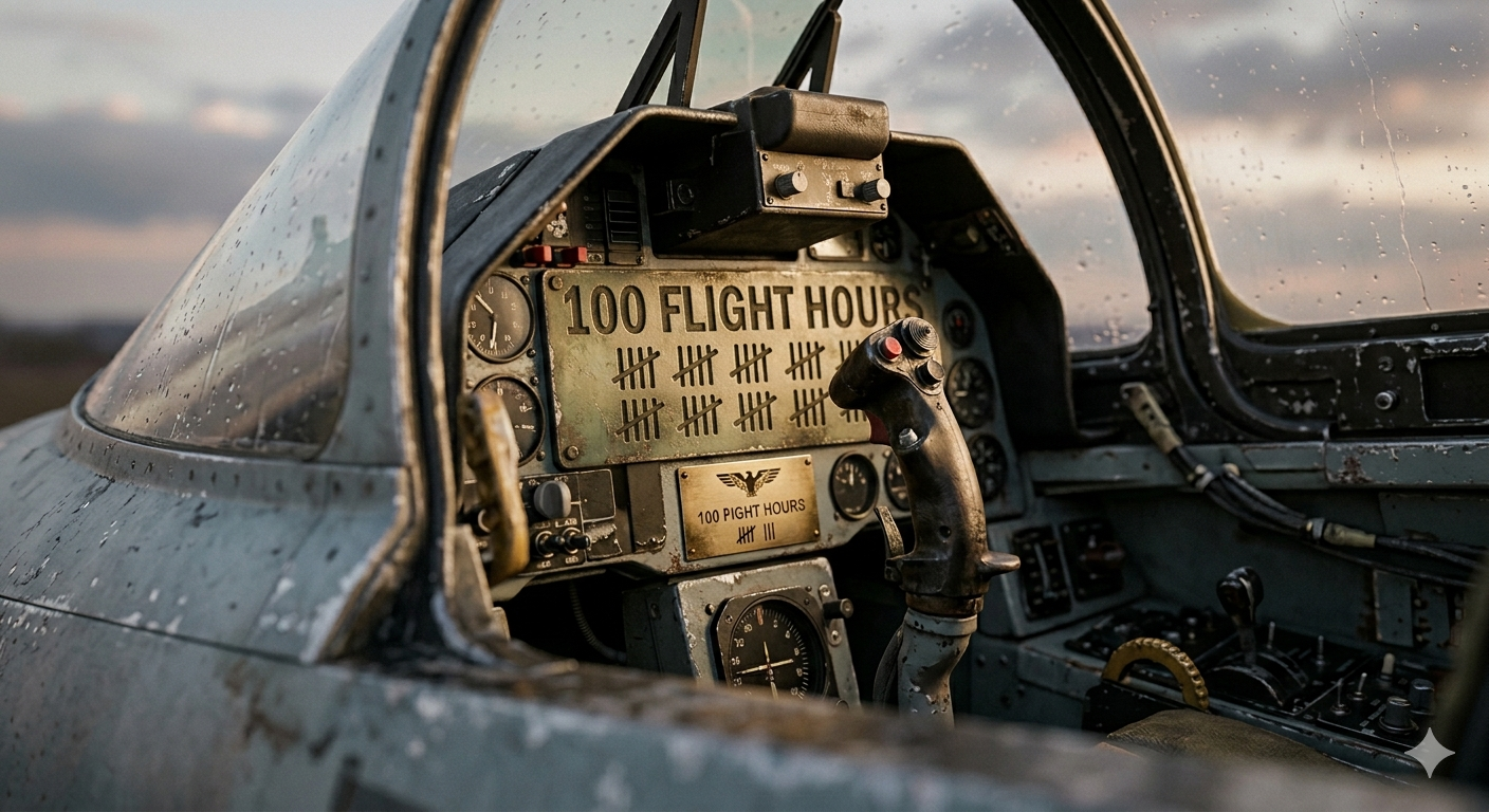 Complete 100 Flight Hours