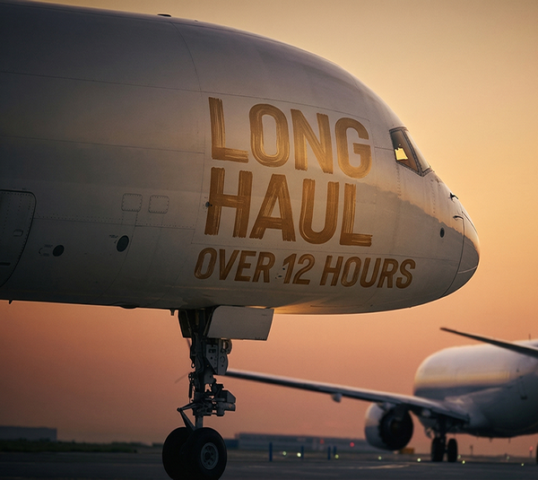 Awarded for Long Haul Flight over 12 Hours